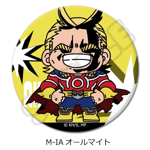 『僕のヒーローアカデミア』みんなmochocho化大作戦! 第6弾 丸形缶バッジ(57mm) M-IA オールマイト